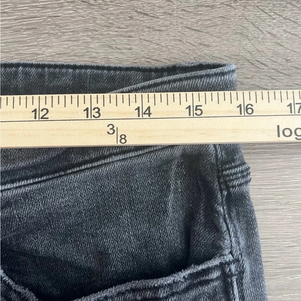 Zara Men's Distressed Black Skinny Jeans 31